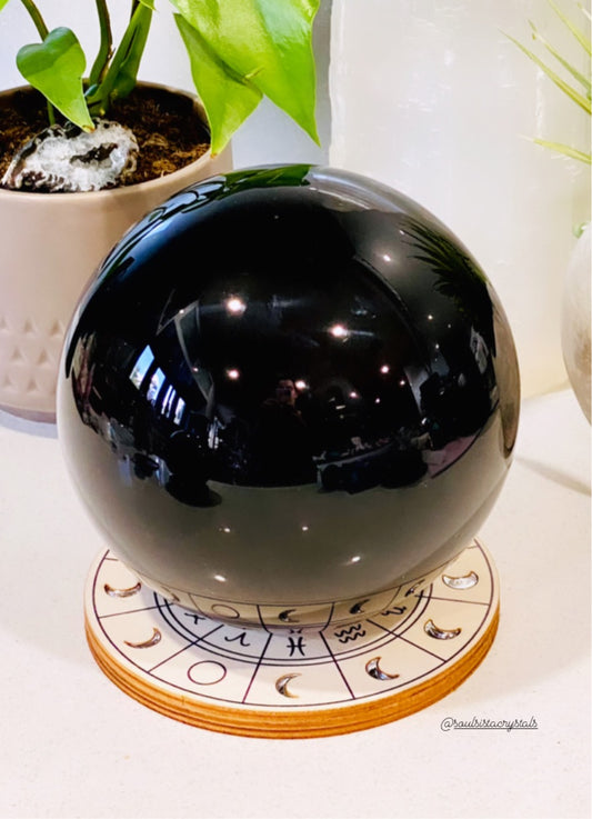 Large Obsidian Sphere