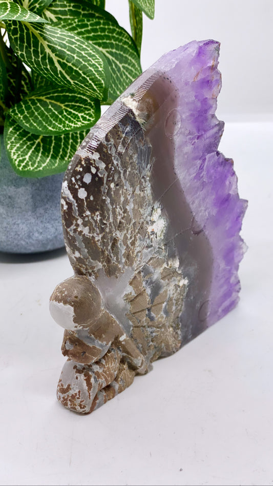 Amethyst Cluster Fairy